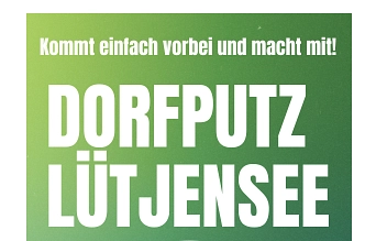 Banner Dorfputz Lütjensee
