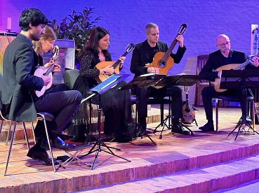 Ensemble Allemando in der Tymmo Kirche&nbsp;&copy;&nbsp;Gemeinde Lütjensee
